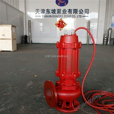 雨水排污泵 WQ电动式潜水污水泵 天津潜水泵