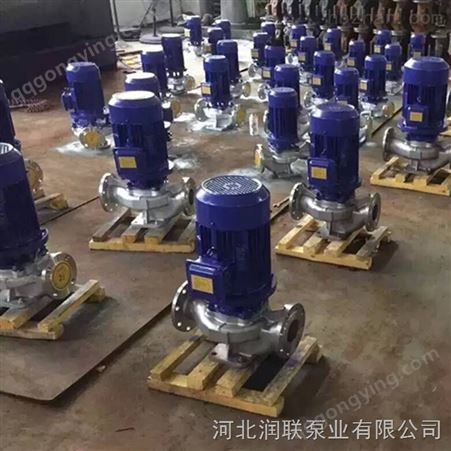 管道泵东平县ISG65-315管道泵规格