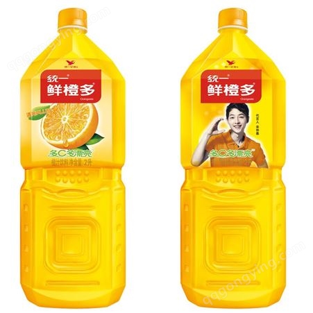 鲜橙多大瓶2L 重庆宴席饮料批发中心