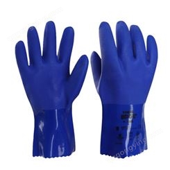 安思尔Ansell 14-662 PVC涂层防化耐磨耐油耐酸碱防护手套