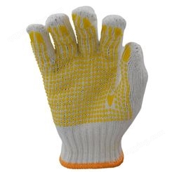 海太尔HTR 0003 纱线点塑手套点胶防滑耐磨耐用透气防护手套